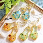 Seaキャットのイヤリング／ピアス