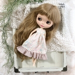 リバティ　LIBERTY ワンピ　ブライス  リカちゃん　サイズ　