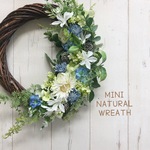ナチュラルリース　クレッセント型