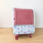 新柄入荷♪再販＊女の子向け♡切替柄と縁取りが選べる＊透明ランドセルカバー