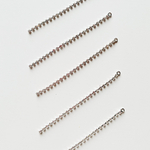 ◎再入荷◎✔︎【6pcs silver #6-20】ビジュストレートタッセル/タッセル/ビジュ／綺麗め/キラキラ/一連