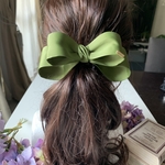 【再販】ワイヤーリボン　シュシュ ヘアゴム　ヘアアクセサリー　リボンゴム　夏