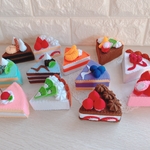 (再販5)フェルト☆おままごと☆バラエティケーキ12ピース