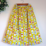 ＊salad bottle♪ティアードスカート(yellow)＊