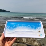 【アクセサリートレイ】波アート #7