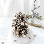 松ぼっくりの星降るクリスマスツリー SnowWhiteGold JewelryTree 2021