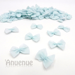 minimini リボンパーツ ( Organdy Baby Blue / オーガンジーベビーブルー ) 10個セット