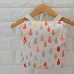 【ぴ様ご予約品】安全サポートハーネス付ベビーリュック　しずく