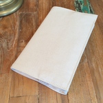 倉敷帆布ブックカバー　【帆布　新書本　文庫本　単行本　 】　（ベージュ）