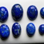 天然石＊ラピスラズリ　カボション＊ルース　70 ct 　8個