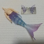 人魚素体 紫陽花クリア/ホワイティ #オビツ11 +(1)サイズ