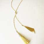 Tassel long necklace