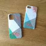 *受注製作*ミナペルホネン*choucho*ピンク*mina perhonen*iPhoneケース*iPhoneカバー*スマホケース*スマホカバー