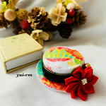 ペット用❤︎和柄フェルト帽子