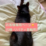 お客様専用ページ☀️(S様•リバティ首輪用)
