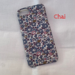 No.319 受注製作 リバティ  Betsy Ann ベッツィ・アン パープル　iPhoneケース