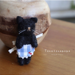 【受注製作】ミニマムくろねこちゃん 5.5㎝ テディベア