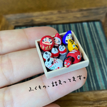 ふくもの箱★ミニチュア郷土玩具★