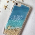 光る海のiPhoneケース　スターフィシュ　星の砂　全機種対応　Android