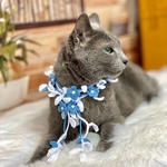 【猫用】ラリアットお花ネックレス🌼