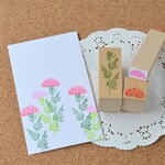 アザミのはんこ お花はんこ