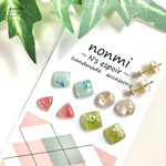 レジンアクセサリー☆マイクロミニのレジン☆アソートセットピアス【在庫一掃セール】¥1,800➡︎¥1,600