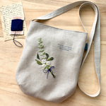 刺繍ショルダーバッグ｜indigo｜