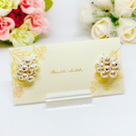 パールいっぱい🌸ピアス／イヤリング