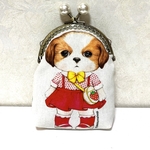 ミニがま口ポーチ　コヤンイサムチョン　アンコちゃん