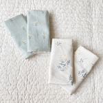 《２組セット》エルゴ用＊ふわふわよだれカバー＊lace flower＊mini flower