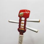 かんざし 「三味線」紅の八塩２０　手鞠