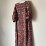 ※Y様ご予約品※　リバティ〈ウィルトシャー〉生地のパフスリーブワンピース
