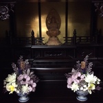 仏花   真珠の涙   令和 【 1対】（仏花ミニサイズ、造花、お供え、お盆、お彼岸、敬老の日）