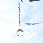 Rainbowシリーズ♪【サイズが選べるようになりました】　天然石のサンキャッチャー