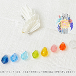 8/7 金/右サイド＊片翼ヘアクリップ　さがり選択