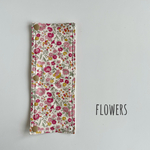 【受注製作】flowers 水筒肩紐カバー 