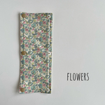 【受注製作】flowers 水筒肩紐カバー 