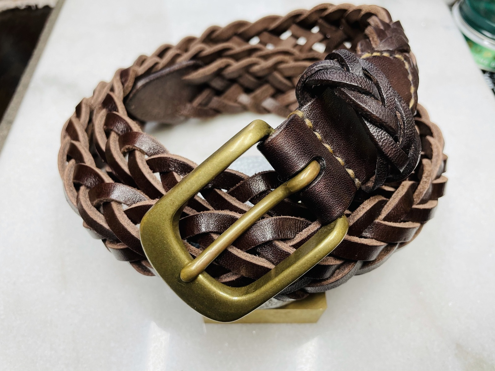 Mick　レザー　ベルト　ハンドメイドbe-74be-64 RATS 「LEATHER BELT」 レザーベルト MASH UP マッシュアップ