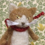 no.47 フェルト 猫 ミニ