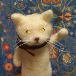 no.49 フェルト 猫