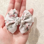 リアルプリントローズ♡×ピンクbabyヘアバンド¥800