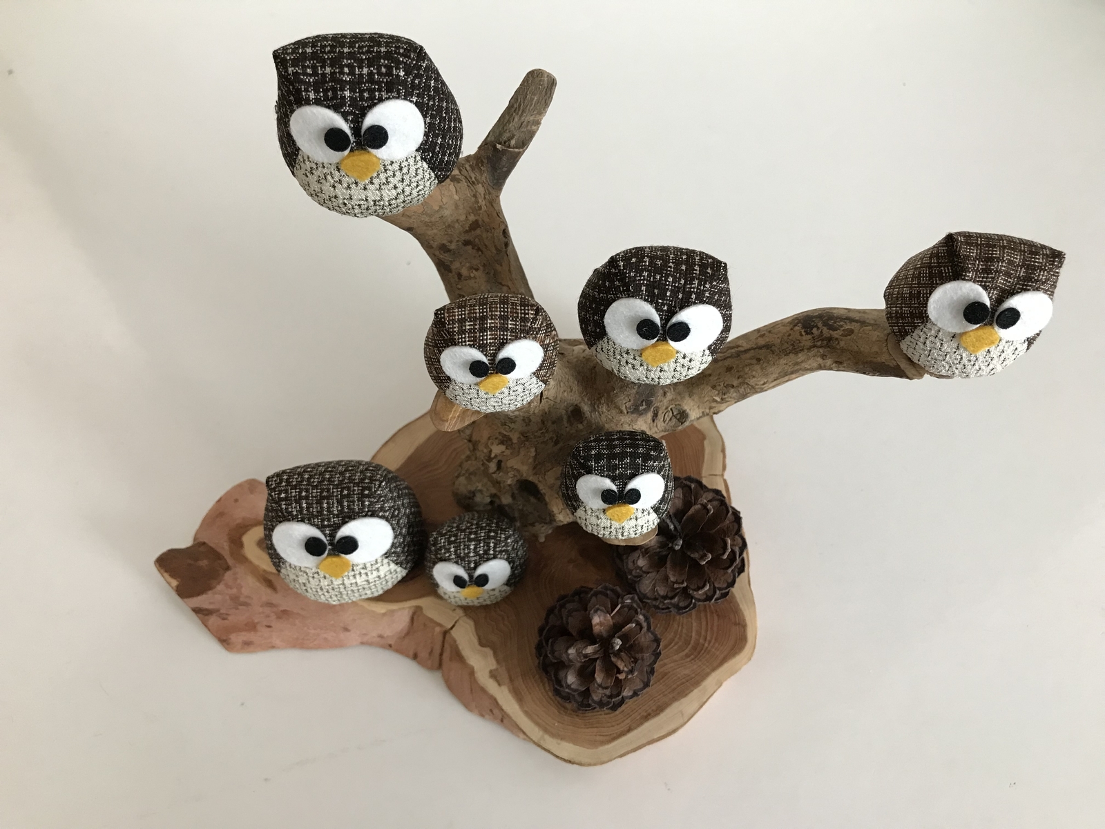 最終価格・かわいい  ♪  ふくろうの置物♡作家さんの手作り♡ 962f4b3b85e7e0d2c1fdea5d6e5e09