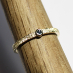 Alexandrite 2mm Vertical line texture / K10, K18, PT900