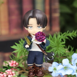 小人あじさい・１本いかが？（赤）　布花紫陽花