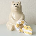 【7/23(日)21時〜再販】浮き輪、ボーダーバッグの2点セット(Yellow)