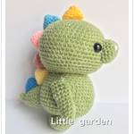 Little garden あみぐるみ きょうりゅう
