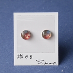 燃ゆる　10mm ピアス