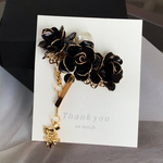 ノワール　黒薔薇のポニーフック　フェアリー