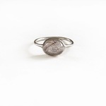 一点もの SV Copper Rutilated Quartz リング/ 受注制作