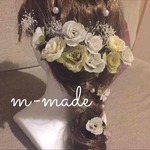 再販 ナチュラルフラワーヘアアクセサリー